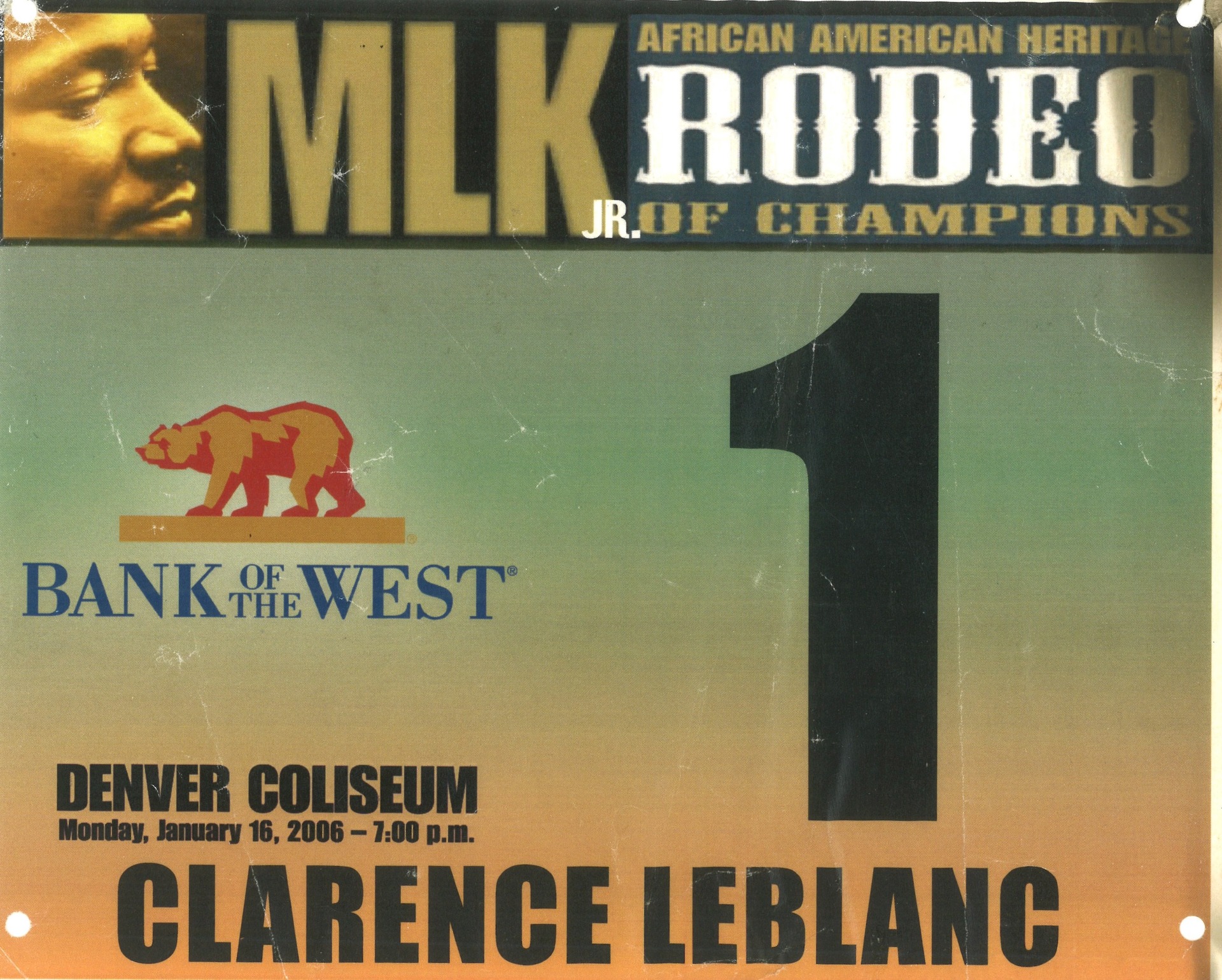 Courtesy of Clarence LeBlanc.